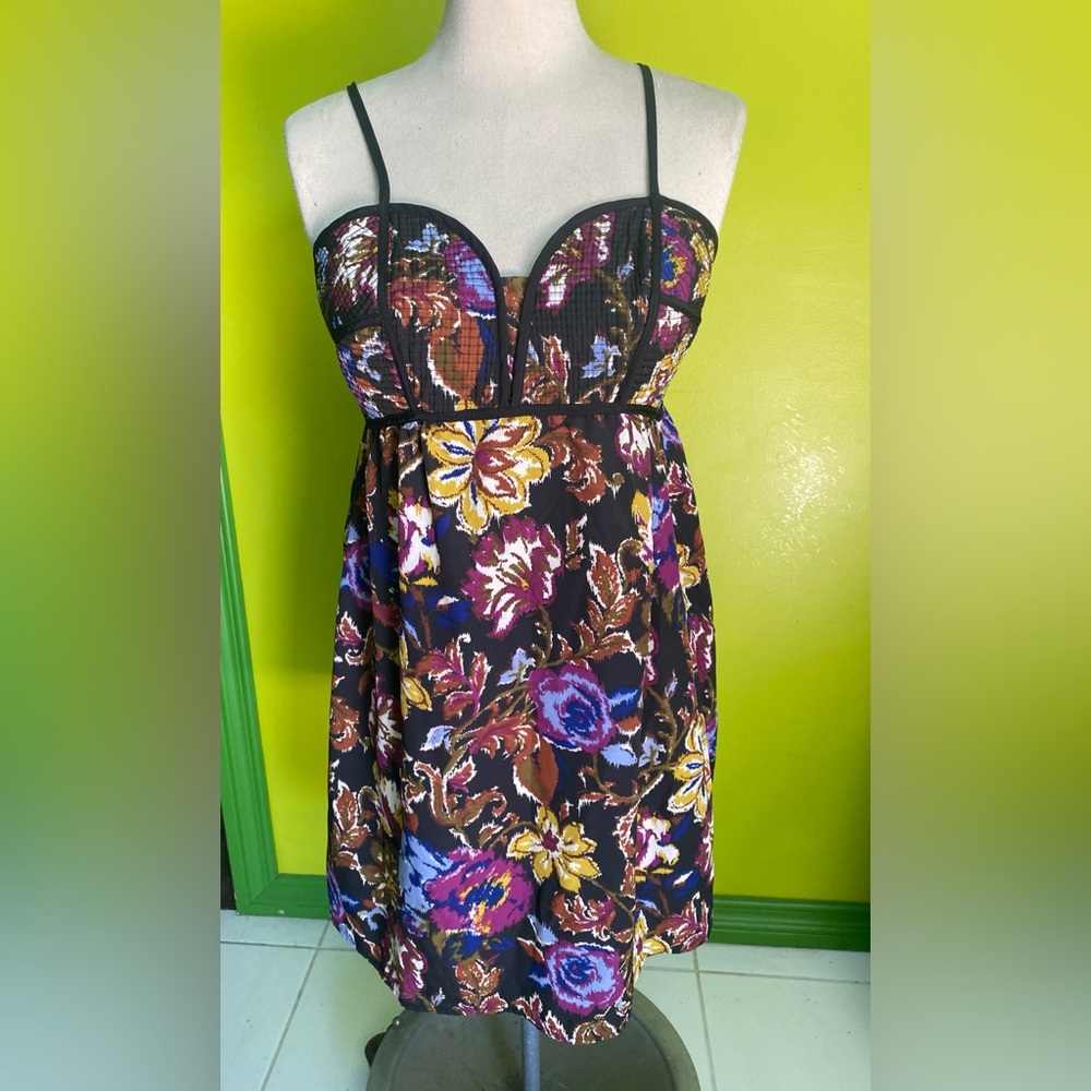 Xhilaration Multicolor Patterned Dress